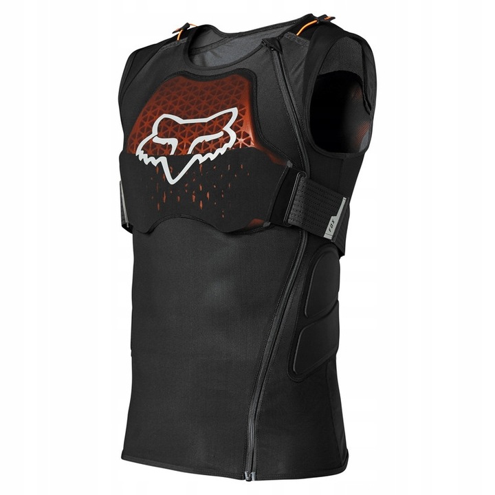 Férfi kerékpáros mellény Fox Racing Baseframe Pro D3O M védelemmel