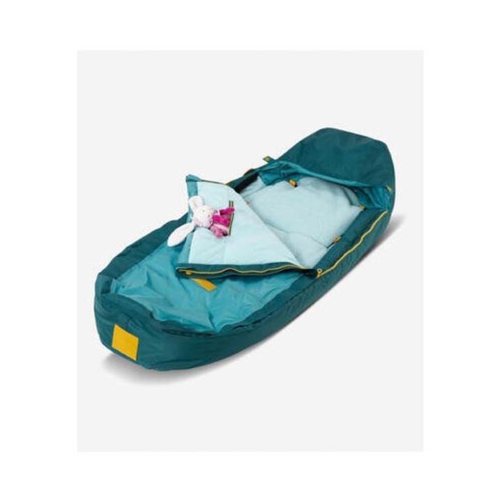 Sac de dormit pentru copii WEDZE, multicolor, 3-5 puncte, pentru sanie, carucior, remorca de bicicleta