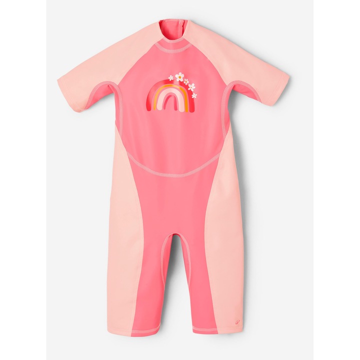 Costum anti-UV pentru copii Nabaiji, protectie impotriva soarelui si frigului, multicolor, marime mica