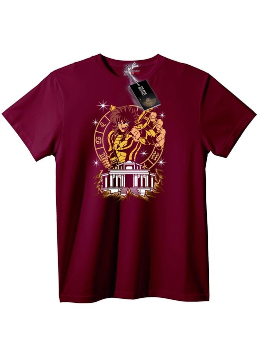 Zodiákus harcos póló, Bordó