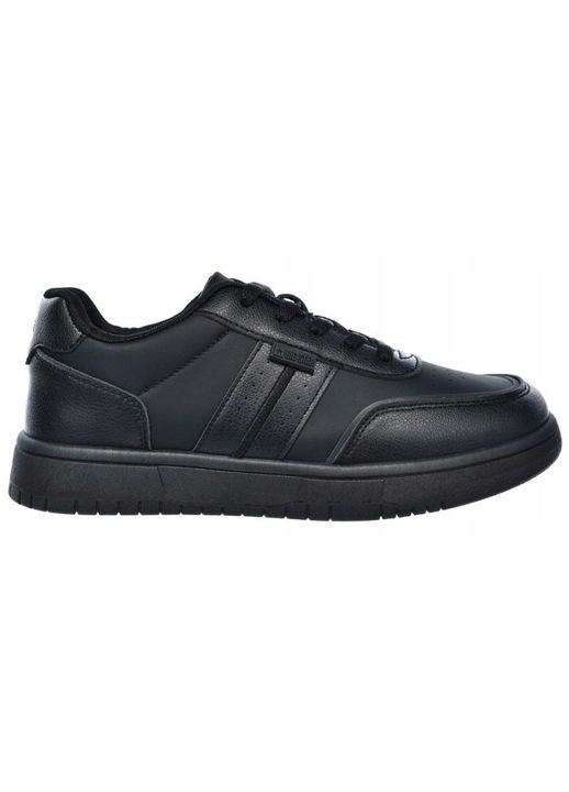 Tenisi barbati Big Star, piele ecologica, talpa cauciuc, negru