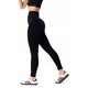 Pantaloni sport dama Carpatree, Simply Seamless, negru, material elastic, XS INTL
