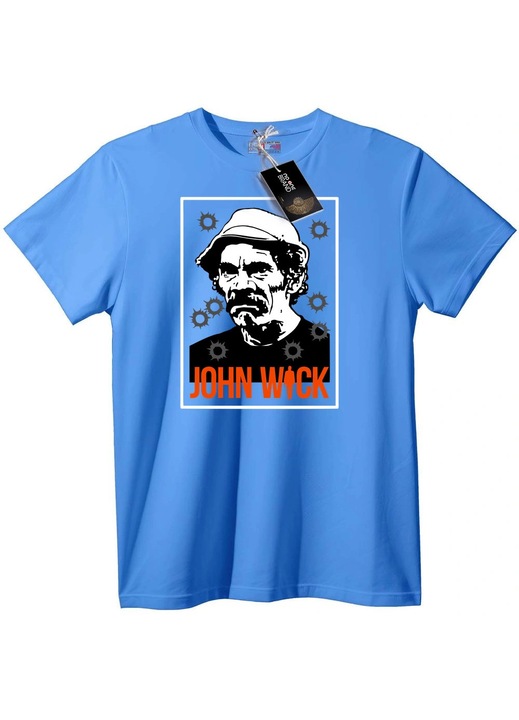 John Wick póló, Világoskék