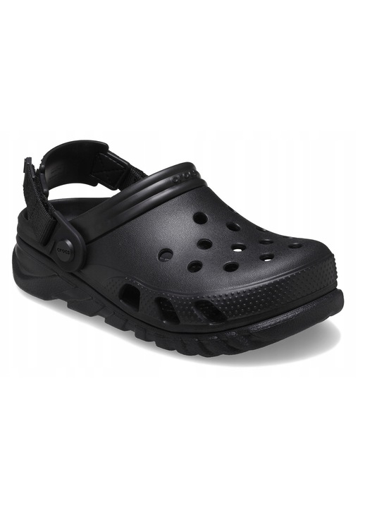 Детски чехли Crocs Duet Max II, черен, синтетичен материал