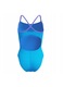 Дамски бански Speedo Solid FlyBack 2.0, син, едно цяло