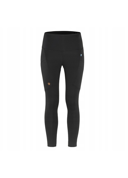 Colanti FjallRaven Abisko negru, material elastic, Negru
