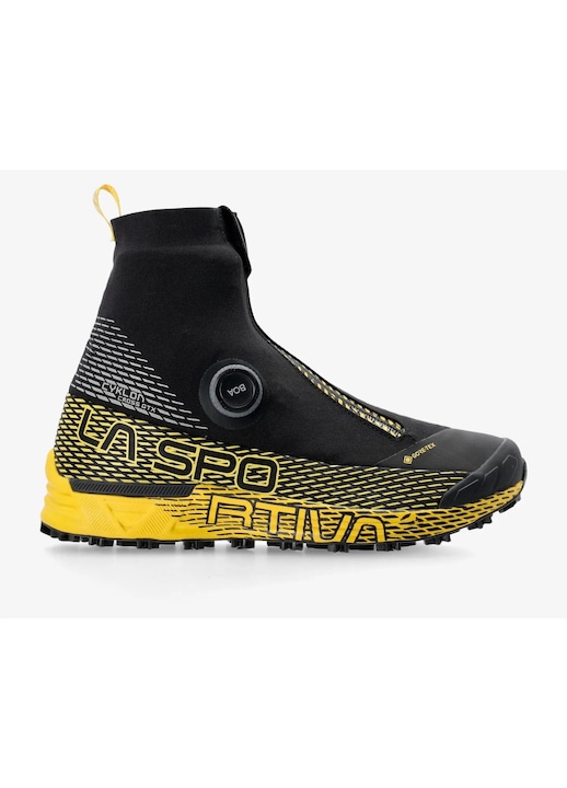 Pantofi de alergare barbati La Sportiva Cyklon Cross GTX, negru/galben
