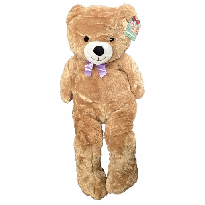 Plusz, Elefun, urs caramel, 100cm, pentru toate varstele