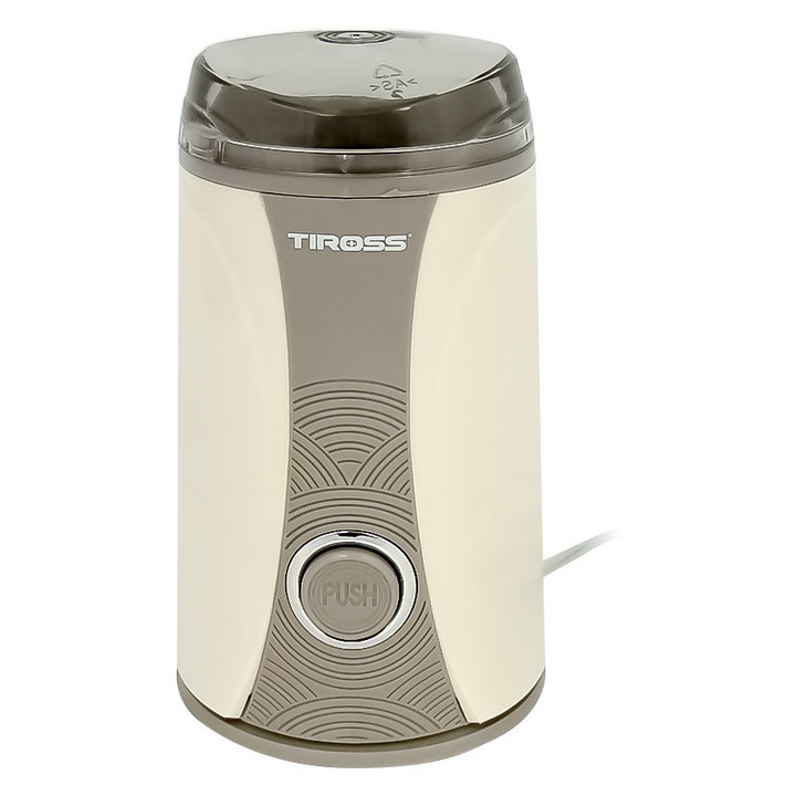 Кафемелачка Tiross TS-531 150W инокс черна 50гр