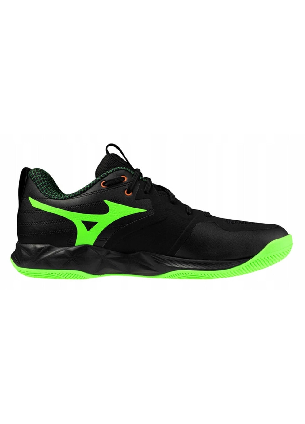 Pantofi Mizuno Wave Momentum Pro Barbati pentru volei, negruerde