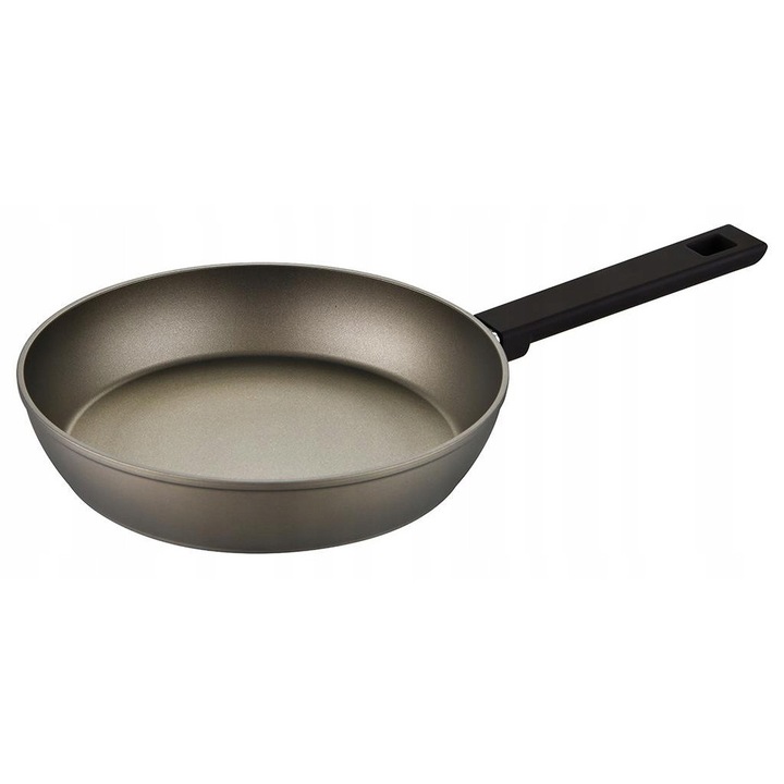 Tigaie WOK Florina Aston 28cm, aluminiu, non-stick, sampanie, inductiv