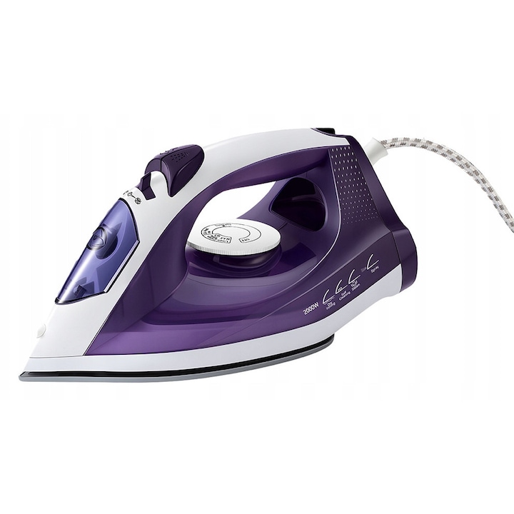 Fier de calcat cu abur Botti Lucio 1600W, rezervor 160ml, cablu 1.9m