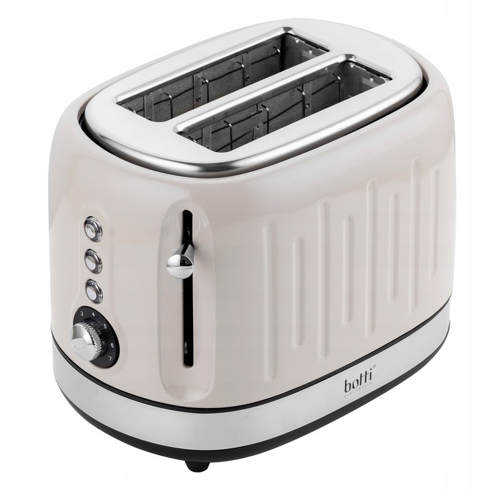 Тостер Botti Verio 815W, 2 филии, 7 нива, бежов