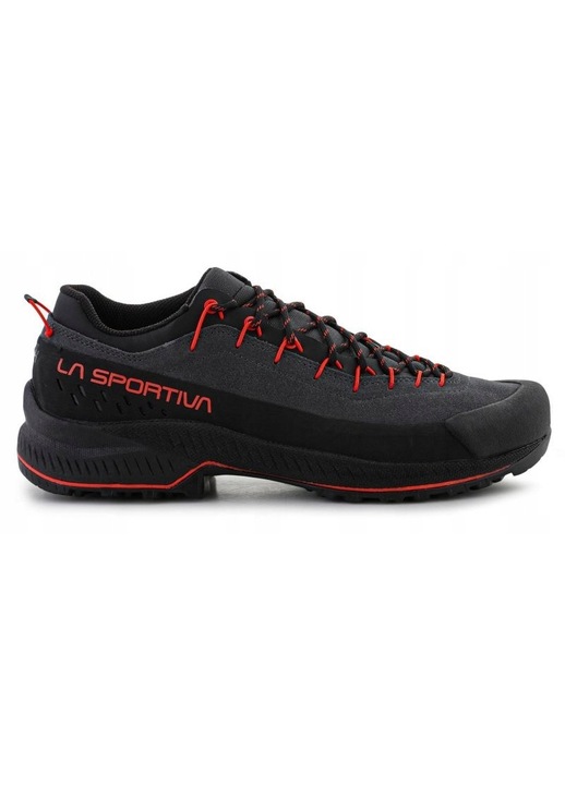 Bocanci de trekking La Sportiva TX4 Evo, piele intoarsa, talpa Vibram, gri, 45.5 EU