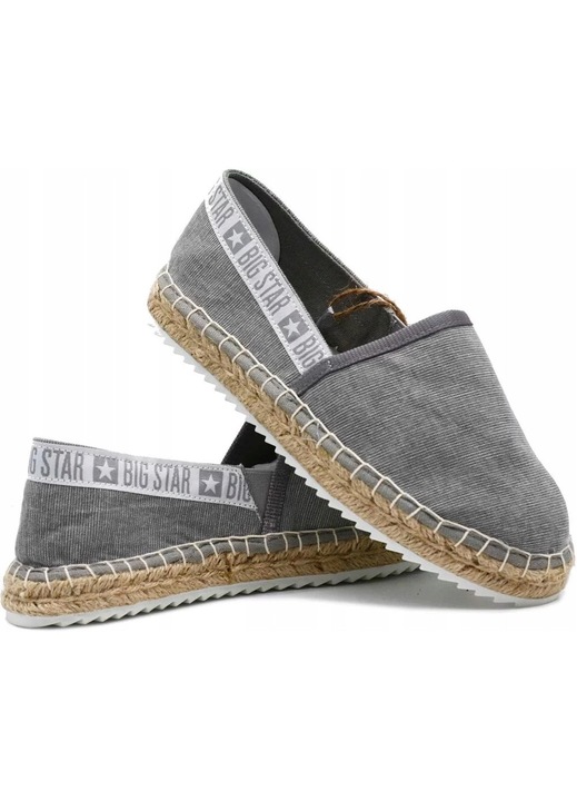Дамски обувки Big Star, JJ274878, сиви, кожа, 41 EU