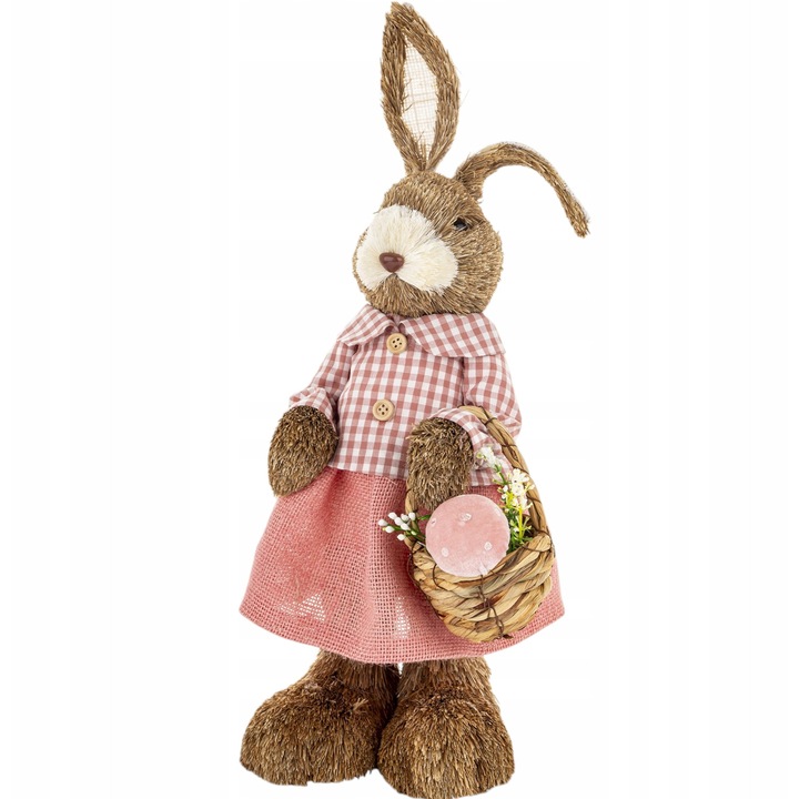 Zajac slomian decorativ Art-Pol, 44,5x18x17cm, pentru Paste
