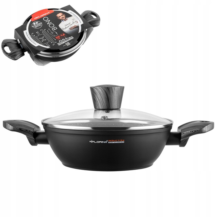 Oala antiaderenta Florina Bono 20cm 1.6L Inductie