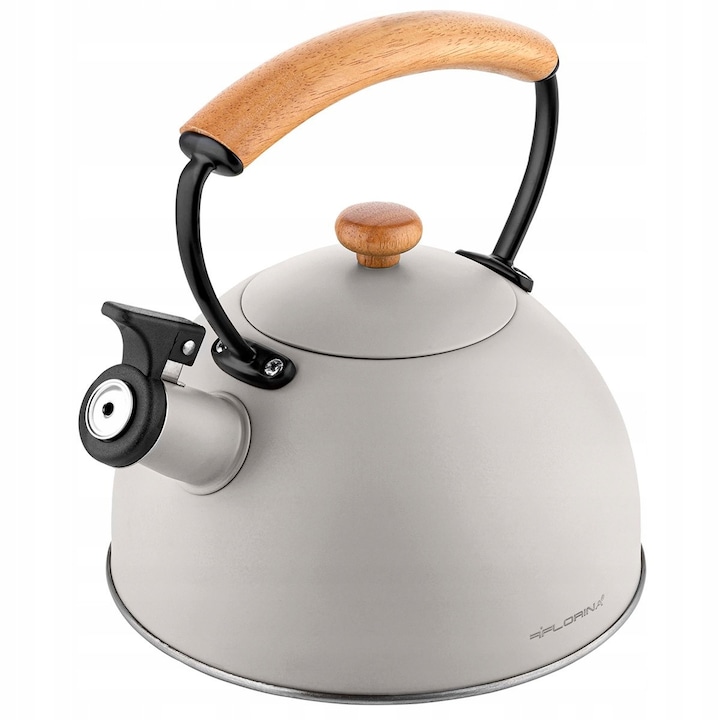 Fierbator electric Maestro, 1,7L, 2000W, rosu, design modern