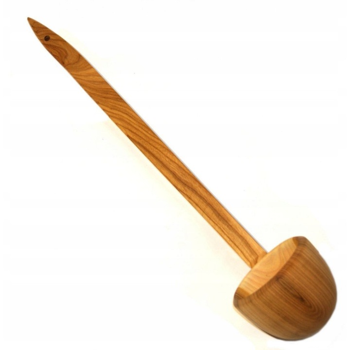 Chochla din lemn, Chlopcy z Rancza, 53cm, czeresniowa, set de gatit