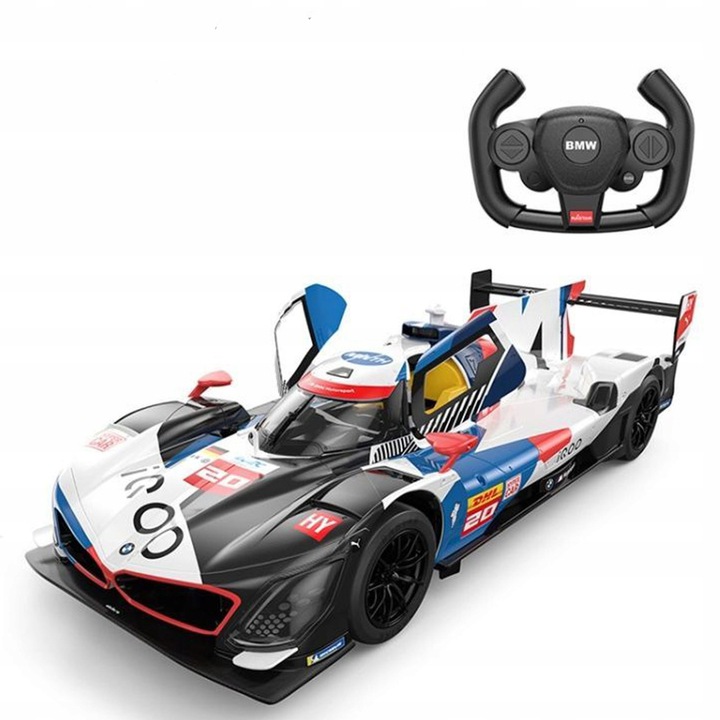 Masinuta Rastar BMW M Hybrid V8 R/C, scala 1:14, multicolor