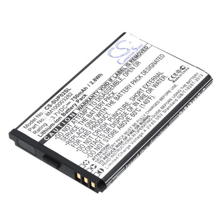 Cameron sino li-ion akkumulátor, 3.7v, 750mAh, kompatibilis callaway 8m100003282 -vel