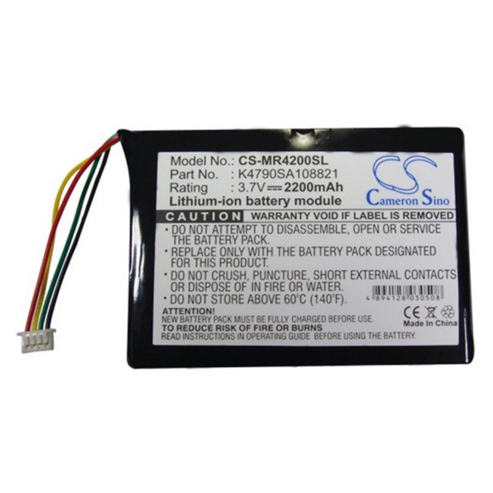 Cameron sino li-ion akkumulátor, 3.7v, 2200mAh, kompatibilis magellan k4790sa108821 -vel