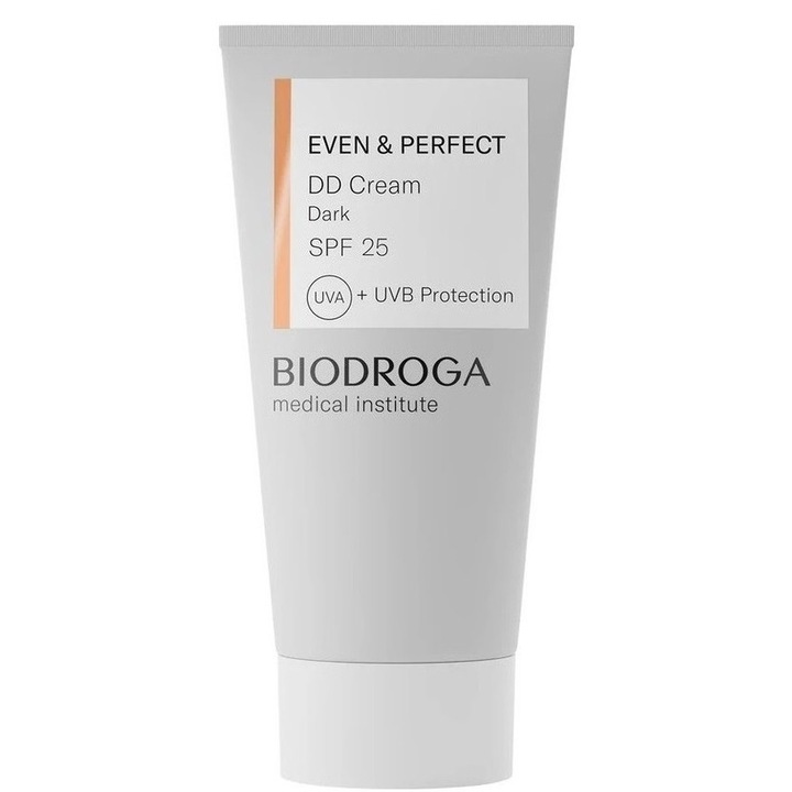 Фон дьо тен Biodroga DD Cream Тъмен SPF 25, 30мл, равномерно покритие, хидратация