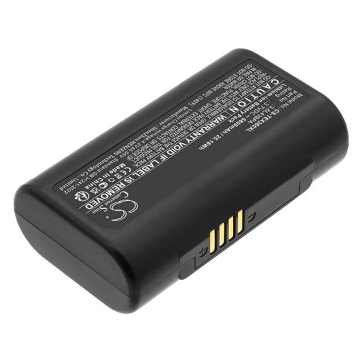 Cameron sino li-ion akkumulátor, 3.7v, 6800mAh, kompatibilis texas instruments 3.6l43bpa -vel