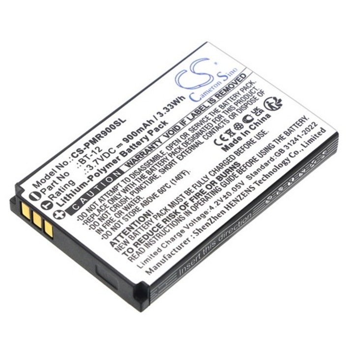 Cameron sino li-polymer akkumulátor, 3.7v, 900mAh, kompatibilis pliant 031-450-3048 -vel