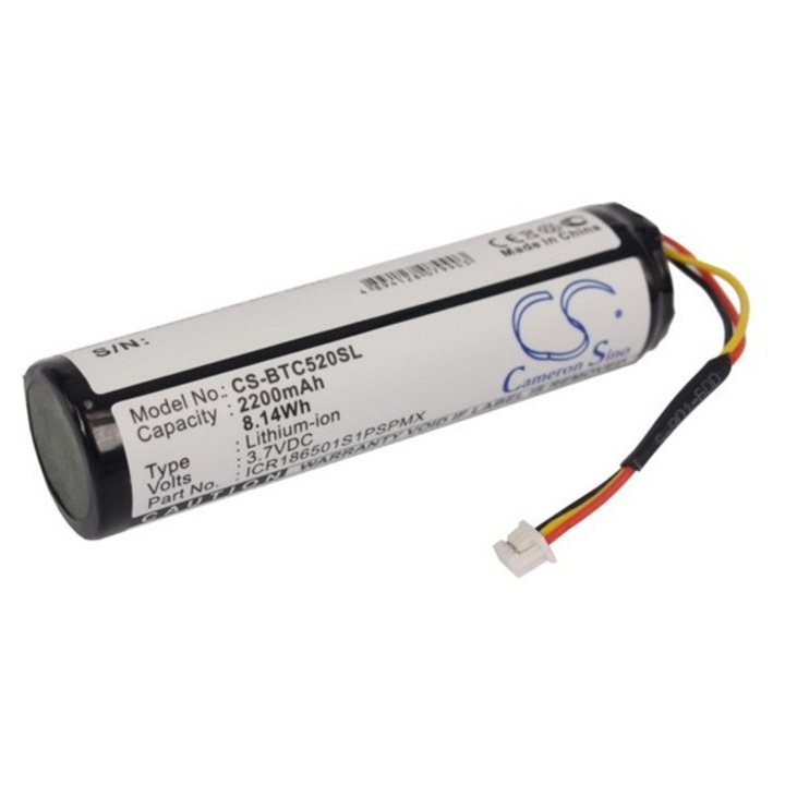 Cameron sino li-ion akkumulátor, 3.7v, 2200mAh, kompatibilis blaupunkt 7612201334 -vel