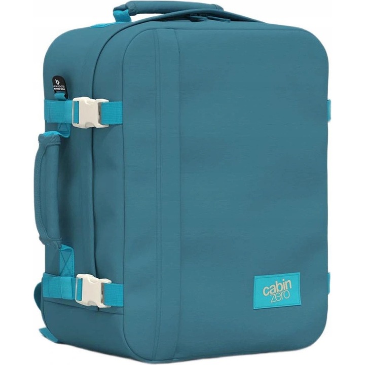 Rucsac de mana pentru avion CabinZero Classic 28l, albastru