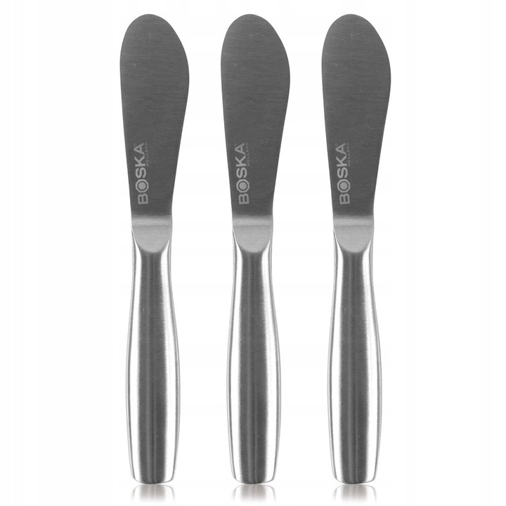 Set 3 cutite de uns Boska Copenhagen, inox, 12,7cm, pentru branza si gem