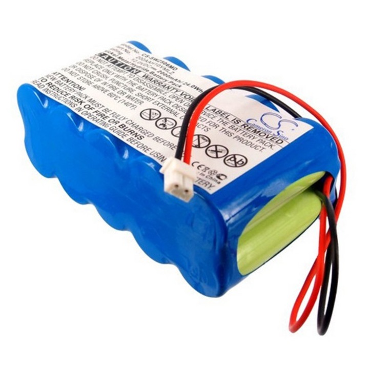 Cameron sino ni-mh akkumulátor, 12v, 2000mAh, kompatibilis smiths 200aah10ymlz kék-vel