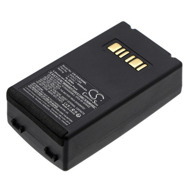 Cameron sino li-ion akkumulátor, 3.7v, 4400mAh, kompatibilis datalogic 94acc1386 -vel