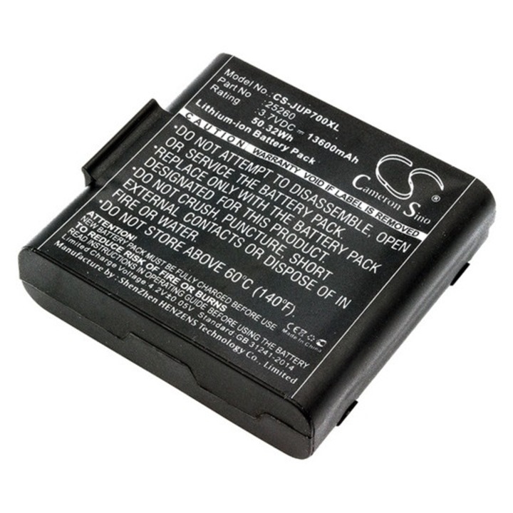 Cameron sino li-ion akkumulátor, 3.7v, 13600mAh, kompatibilis sokkia 25260 -vel