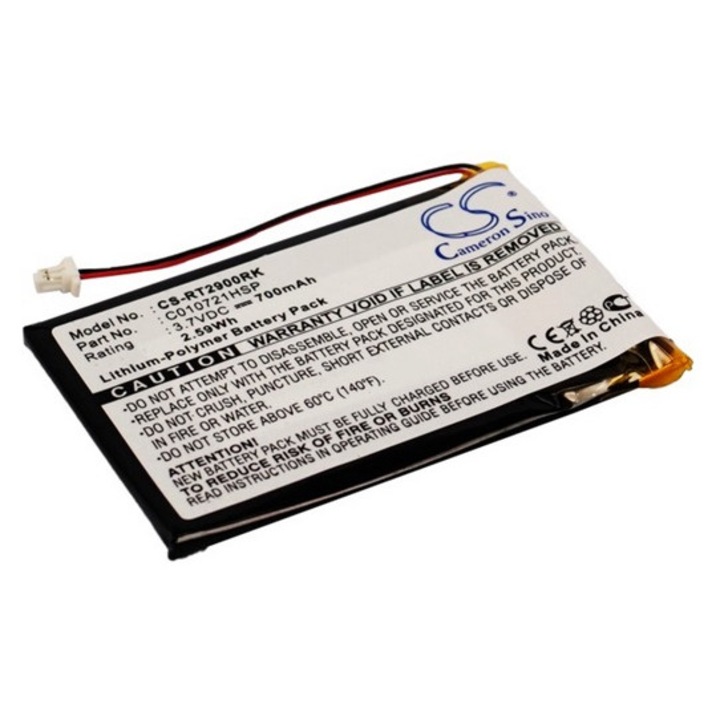 Cameron sino li-polymer akkumulátor, 3.7v, 700mAh, kompatibilis rapoo c010721hsp -vel