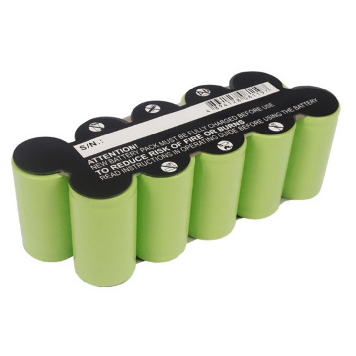 Cameron sino ni-mh akkumulátor, 12v, 3000mAh, kompatibilis gardena ap12 zöld-vel