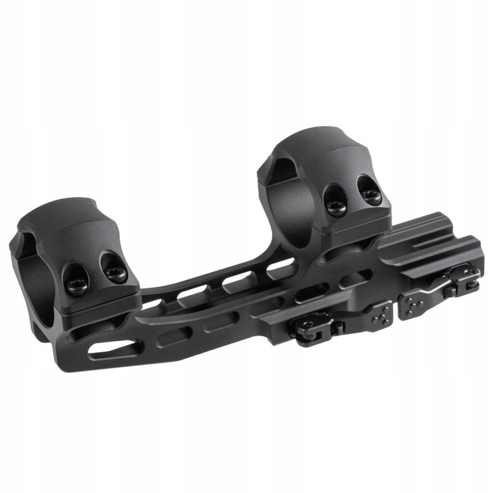 Montura UTG Accu-Sync, 30 mm, 70 mm offset, 20 MOA, negru, 162 g