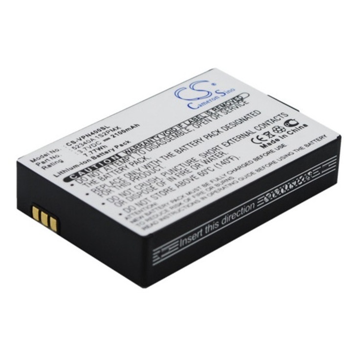 Cameron sino li-ion akkumulátor, 3.7v, 2100mAh, kompatibilis vdo dayton 52340a1s2pmx -vel