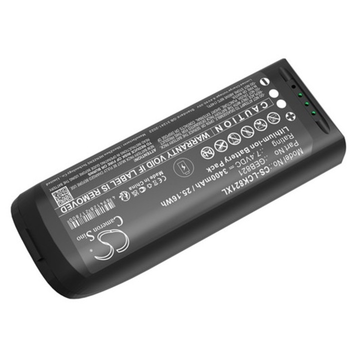 Cameron sino li-ion akkumulátor, 7.4v, 3400mAh, kompatibilis leica 879638 -vel