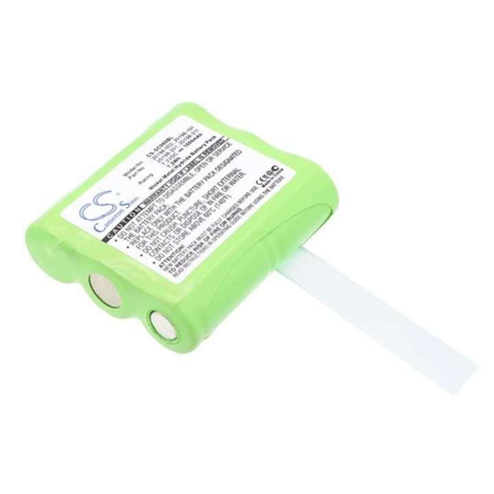 Cameron sino ni-mh akkumulátor, 7.2v, 1000mAh, kompatibilis symbol 20198-002 -vel