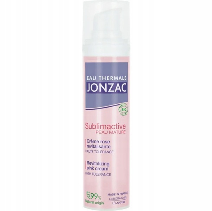 Крем за лице Jonzac Revitalizante Rose, матиращ, органичен, 40мл