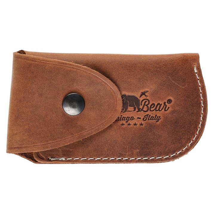 Etui pentru cutit Antonini Old Bear, piele, 145 mm, maro