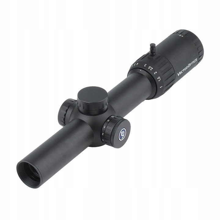 Оптически прицел Vector Optics Constantine 1-10x24 30mm, червена подсветка, водоустойчив