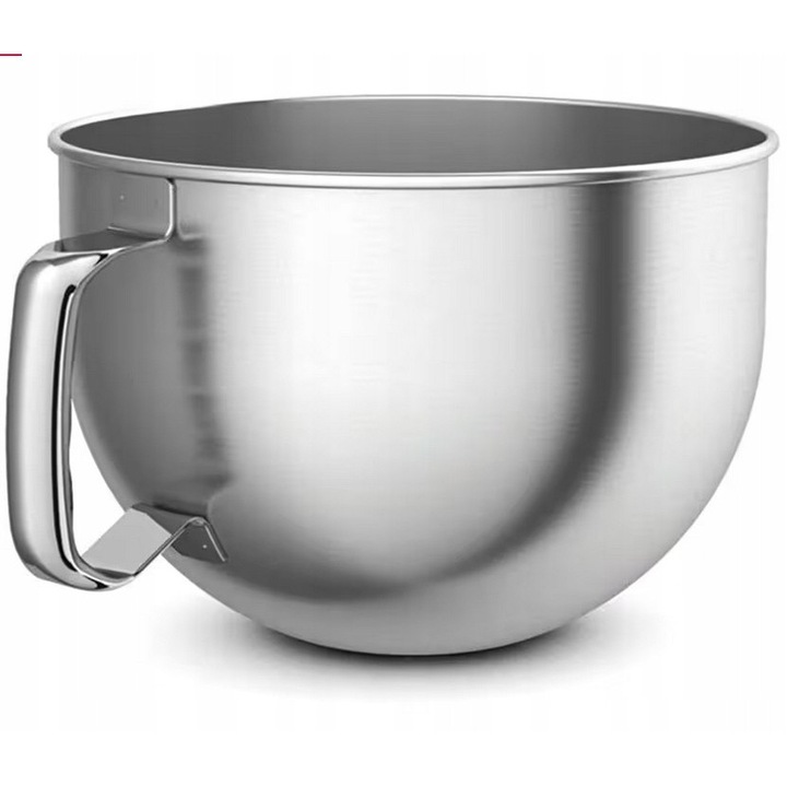 Bol din inox KitchenAid 5.6 l, cu maner ergonomic, rezistenta la mirosuri