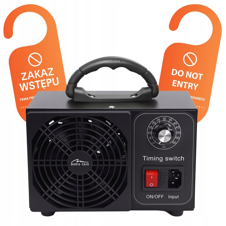 Generator de ozon MT6540, 60000 mg/h, 140W, 4 placi ceramice, purificator de aer