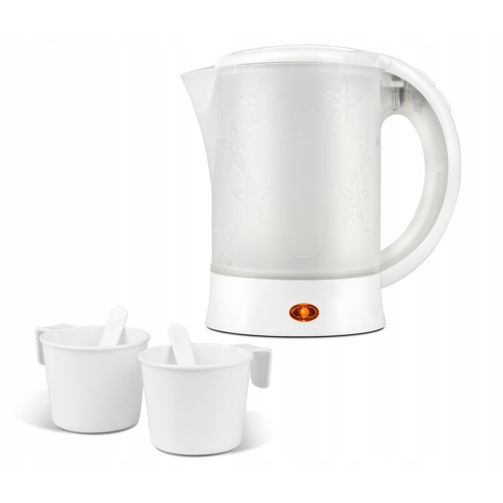 Fierbator electric fara fir Esperanza Tiber 2,5L, inox, 2200W, design ergonomic, capacitate mare
