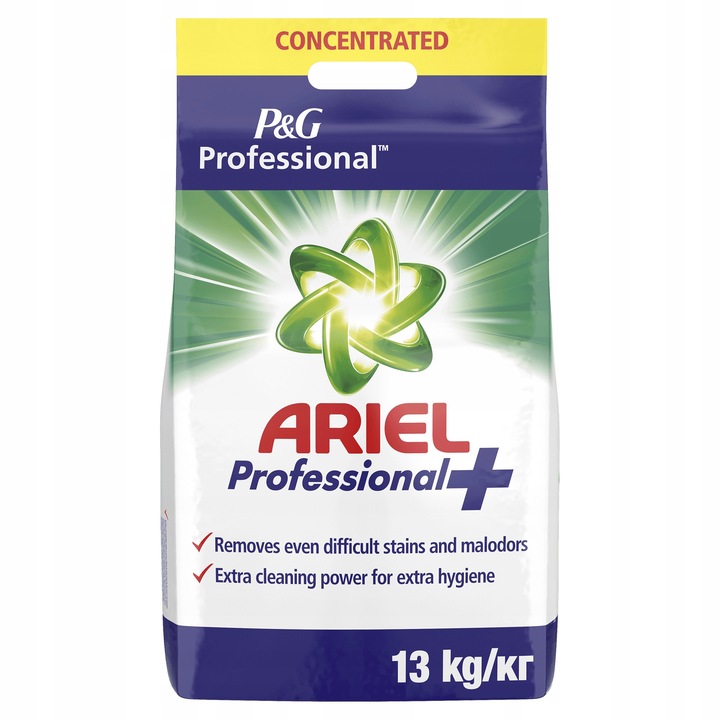 Ariel Formula Pro mosószer 13 kg, Acti Lift technológia, fehér, professzionális