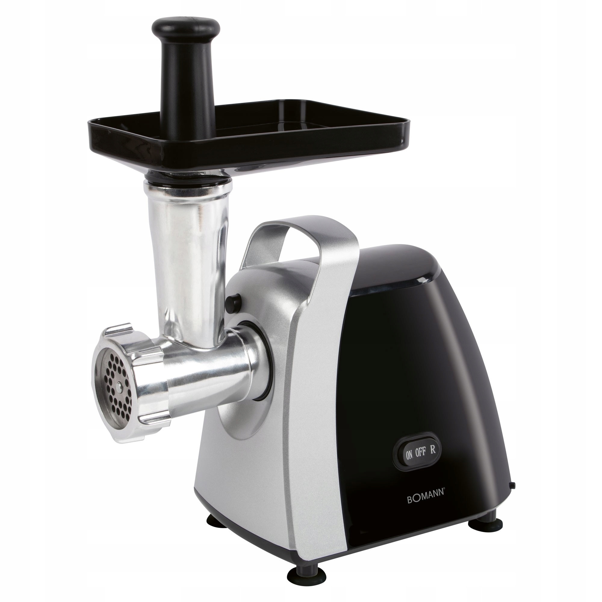 Robot de bucatarie electric, 1000W, cu bol de sticla 2L, 4 cutite
