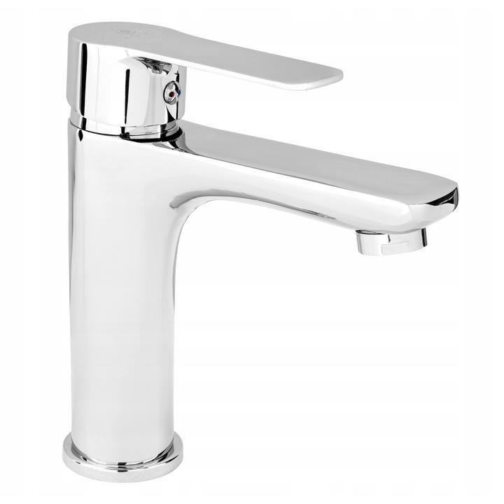 AQUI mosdó csaptelep, króm, 17x12x16cm, perlátorral, standard 30-36mm-es rögzítés